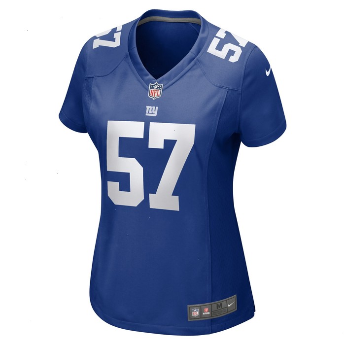 Jarrad Davis New York Giants Nike Women's Team Game Jersey - Royal