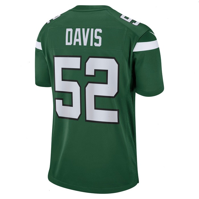 Jarrad Davis New York Jets Nike Game Jersey - Gotham Green