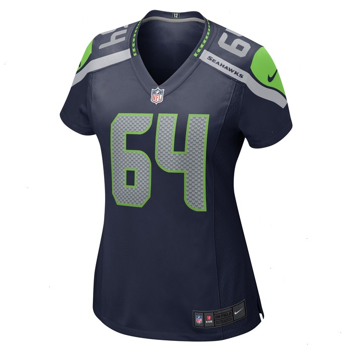 Jarrod Hewitt Seattle Seahawks Nike Women's Home Game Player Jersey - College Navy