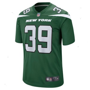 Jarrod Wilson New York Jets Nike Game Jersey - Gotham Green