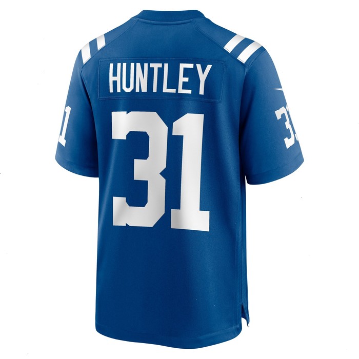 Jason Huntley Indianapolis Colts Nike Team Game Jersey - Royal