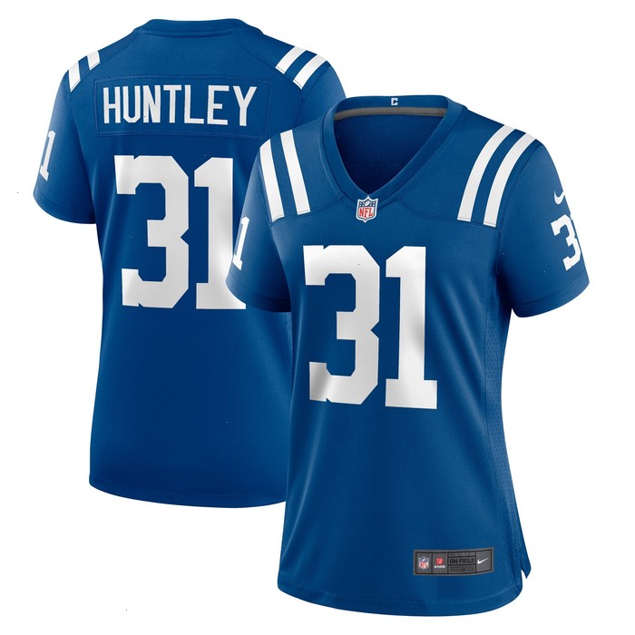 Jason Huntley Indianapolis Colts Nike Women's Team Game Jersey - Royal