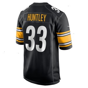 Jason Huntley Pittsburgh Steelers Nike Game Player Jersey - Black