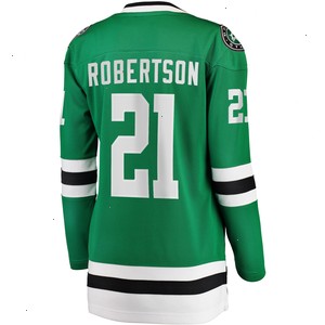 Jason Robertson Dallas Stars Fanatics Branded Women's 2017/18 Home Breakaway Jersey - Kelly Green