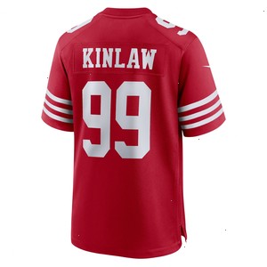 Javon Kinlaw San Francisco 49ers Nike Team Player Game Jersey - Scarlet