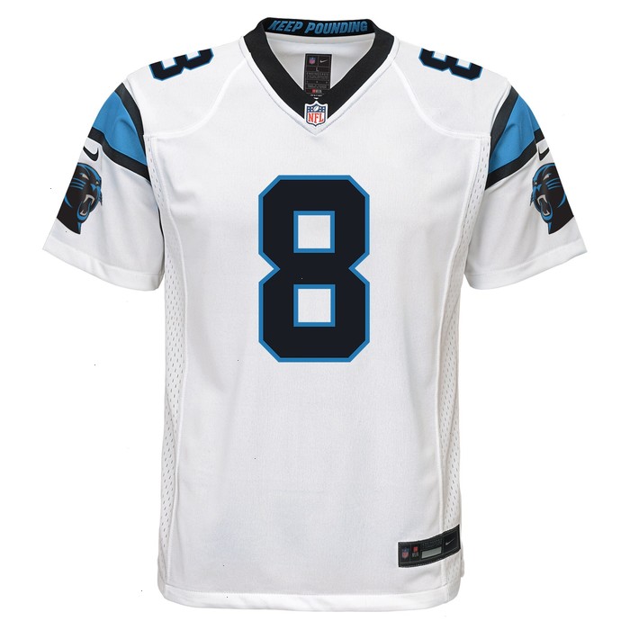 Jaycee Horn Carolina Panthers Nike Youth Game Jersey - White