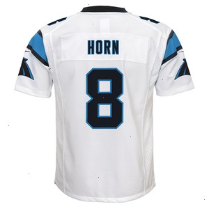 Jaycee Horn Carolina Panthers Nike Youth Game Jersey - White