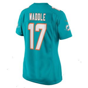 Jaylen Waddle Miami Dolphins Nike Women's Game Player Jersey - Aqua