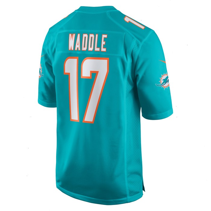 Jaylen Waddle Miami Dolphins Nike Youth Game Jersey - Aqua