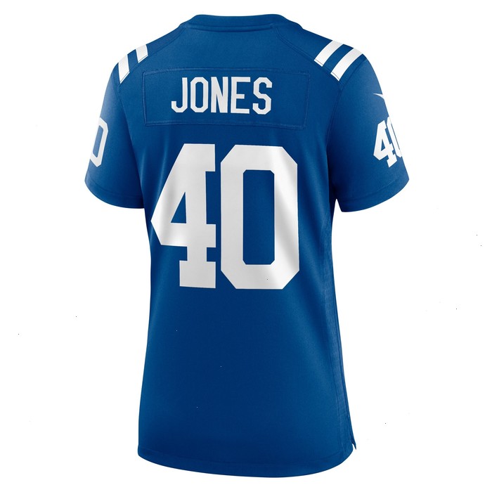 Jaylon Jones Indianapolis Colts Nike Women's Team Game Jersey - Royal