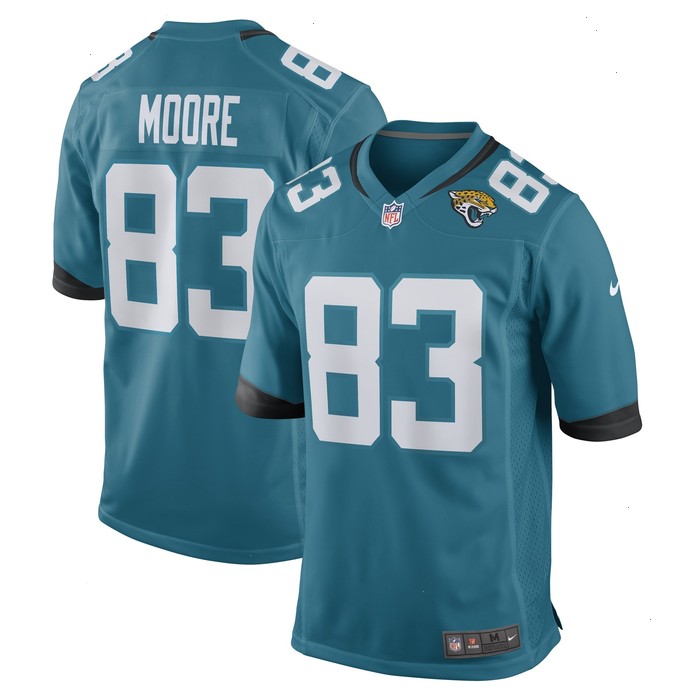 Jaylon Moore Jacksonville Jaguars Nike Game Player Jersey - Teal