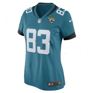 Jaylon Moore Jacksonville Jaguars Nike Women's Game Player Jersey - Teal