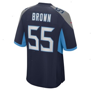 Jayon Brown Tennessee Titans Nike Game Jersey - Navy