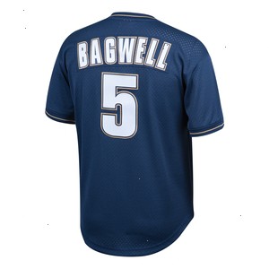 Jeff Bagwell Houston Astros Mitchell & Ness Youth Cooperstown Collection Mesh Batting Practice Jersey - Navy