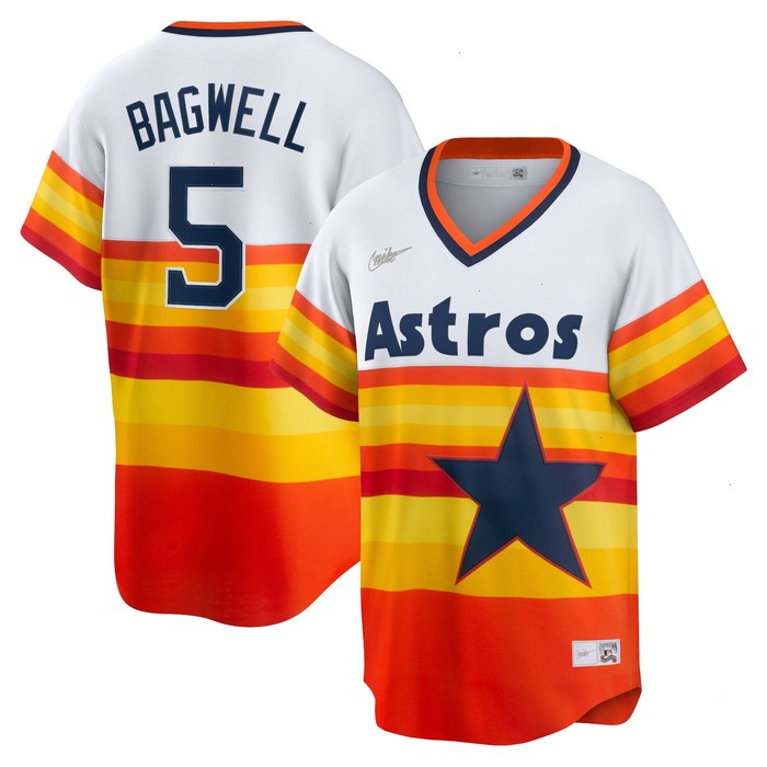 Jeff Bagwell Houston Astros Nike Home Cooperstown Collection Player Jersey - White