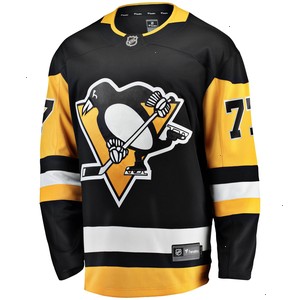 Jeff Carter Pittsburgh Penguins Fanatics Branded 2017/18 Home Breakaway Replica Jersey - Black