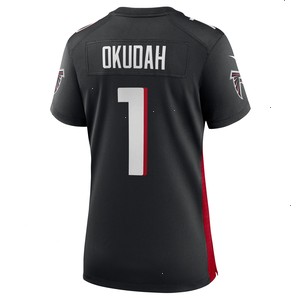 Jeff Okudah Atlanta Falcons Nike Women's Game Player Jersey - Black