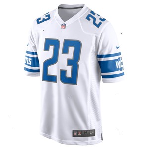 Jeff Okudah Detroit Lions Nike Game Player Jersey - White