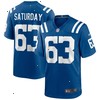 Jeff Saturday Indianapolis Colts Nike Game Retired Player Jersey - Royal