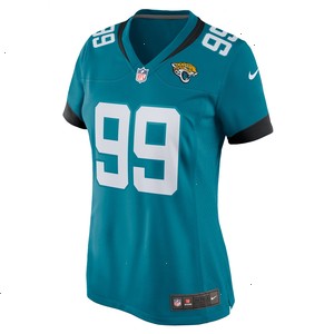 Jeremiah Ledbetter Jacksonville Jaguars Nike Women's Home Game Player Jersey - Teal