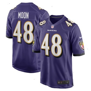 Jeremiah Moon Baltimore Ravens Nike Game Player Jersey - Purple