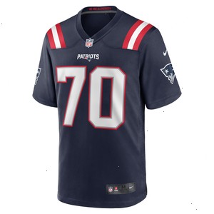 Jeremiah Pharms Jr. New England Patriots Nike Team Game Jersey - Navy