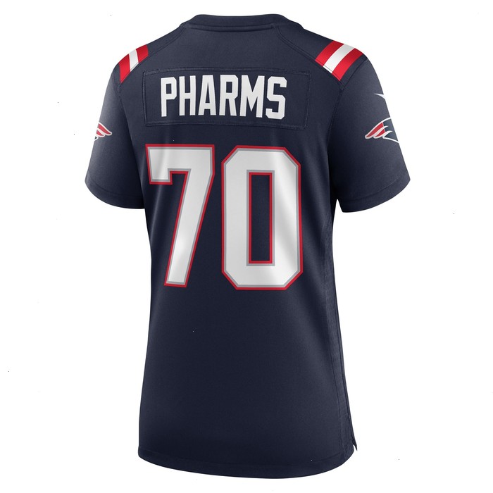 Jeremiah Pharms Jr. New England Patriots Nike Women's Team Game Jersey - Navy