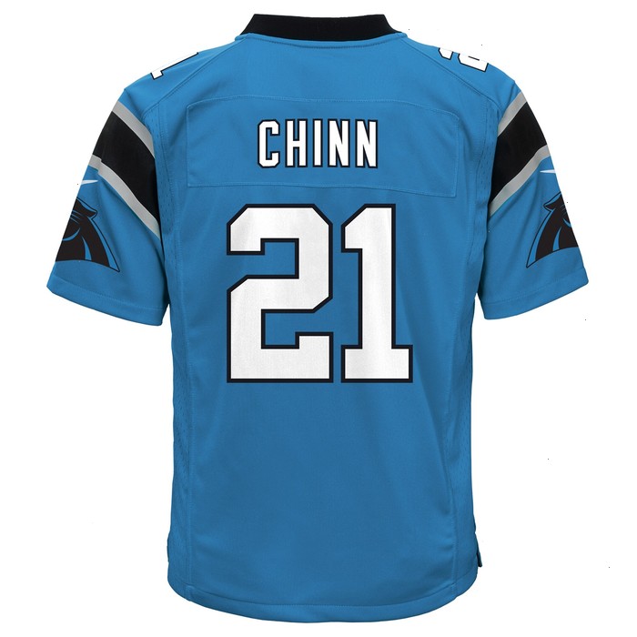 Jeremy Chinn Carolina Panthers Nike Youth Game Jersey - Blue