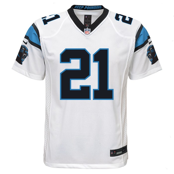 Jeremy Chinn Carolina Panthers Nike Youth Game Jersey - White