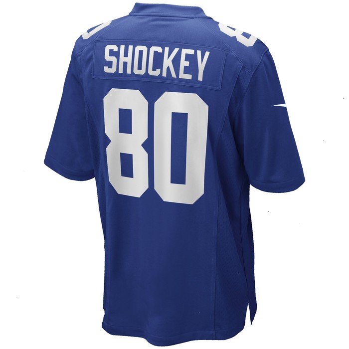 Jeremy Shockey New York Giants Nike Game Retired Player Jersey - Royal