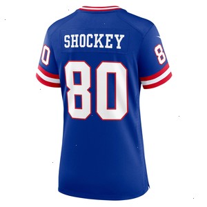 Jeremy Shockey New York Giants Nike Women's Classic Retired Player Game Jersey - Royal