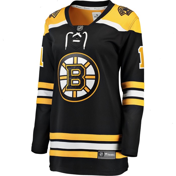 Jeremy Swayman Boston Bruins Fanatics Branded Women's 2017/18 Home Breakaway Jersey - Black