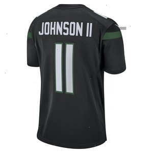 Jermaine Johnson II New York Jets Nike Alternate Game Jersey - Stealth Black