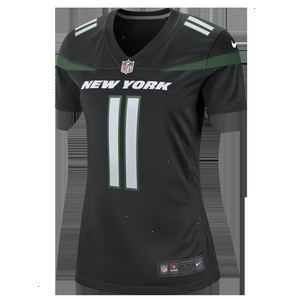 Jermaine Johnson II New York Jets Nike Women's Alternate Game Jersey - Stealth Black