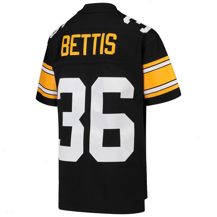 Jerome Bettis Pittsburgh Steelers Mitchell & Ness Youth 1996 Legacy Retired Player Jersey - Black