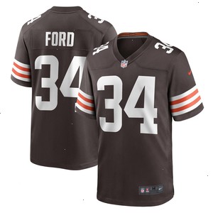 Jerome Ford Cleveland Browns Nike Game Player Jersey - Brown V1