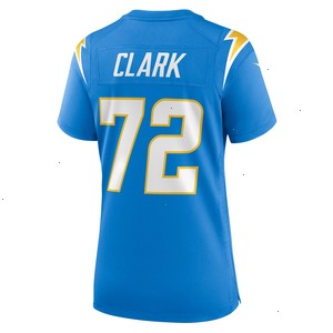 Jerrod Clark Los Angeles Chargers Nike Women's Team Game Jersey - Powder Blue