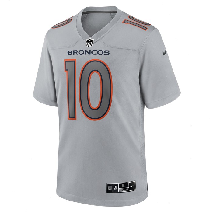 Jerry Jeudy Denver Broncos Nike Atmosphere Fashion Game Jersey - Gray