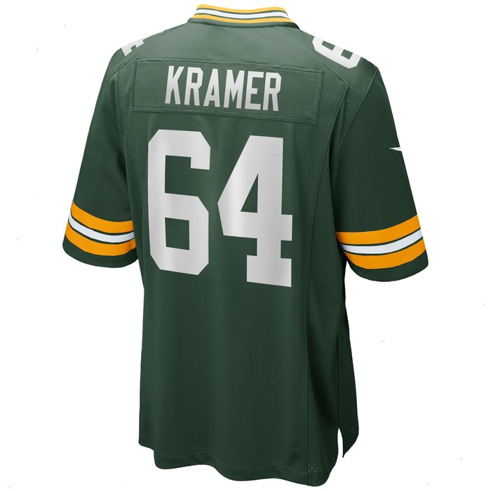 Jerry Kramer Green Bay Packers Nike Game Retired Player Jersey - Green