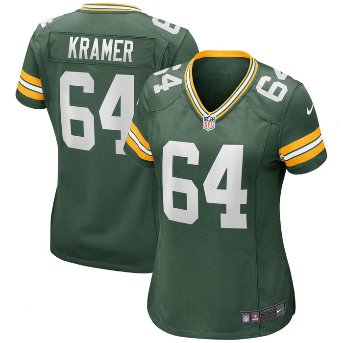 Jerry Kramer Green Bay Packers Nike Women's Game Retired Player Jersey - Green