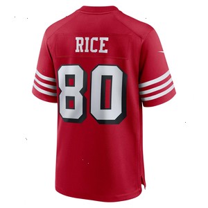 Jerry Rice San Francisco 49ers Nike Retired Alternate Game Jersey - Scarlet