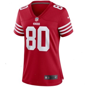 Jerry Rice San Francisco 49ers Nike Women's Retired Player Game Jersey - Scarlet