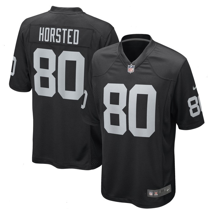 Jesper Horsted Las Vegas Raiders Nike Game Player Jersey - Black