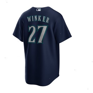 Jesse Winker Seattle Mariners Nike Alternate Replica Player Jersey - Navy