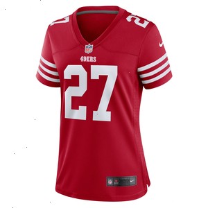 Ji'Ayir Brown San Francisco 49ers Nike Women's Team Game Jersey - Scarlet