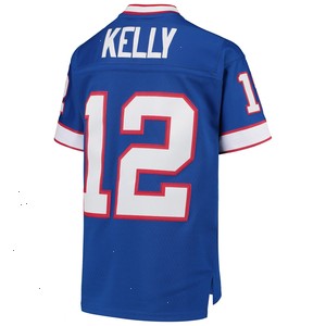 Jim Kelly Buffalo Bills Mitchell & Ness Youth 1990 Legacy Retired Player Jersey - Royal