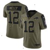 Jim Kelly Buffalo Bills Nike 2021 Salute To Service Retired Player Limited Jersey - Olive