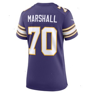 Jim Marshall Minnesota Vikings Nike Women's Classic Retired Player Jersey - Purple