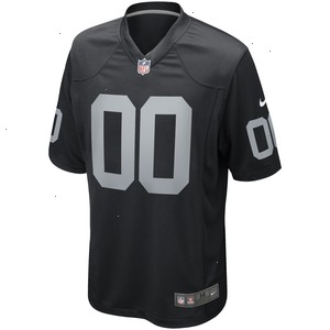 Jim Otto Las Vegas Raiders Nike Game Retired Player Jersey - Black