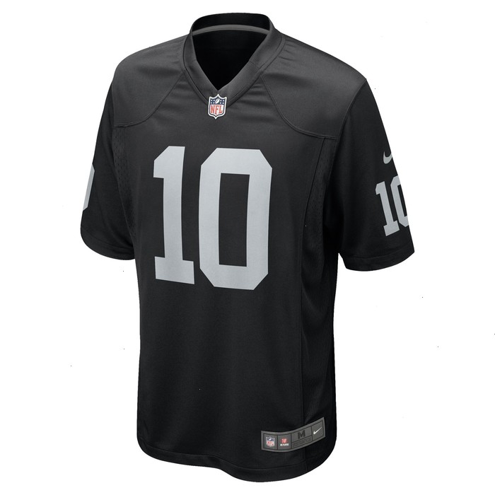 Jimmy Garoppolo Las Vegas Raiders Nike Game Player Jersey - Black